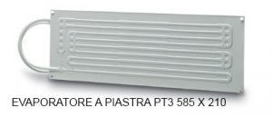 EVAPORATORE PIASTRA PT3 585 X 210