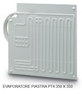 EVAPORATORE PIASTRA PT4 350 X 350