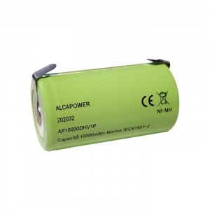 Accumul. NI-MH D 1.2V 10000mAh T.Saldare