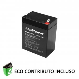 Ricaricabile Ermetica 12V 2,9Ah - 70x47x99mm