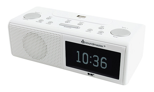 Dab+/fm-rds clock radio with usb playback UR8350WE - Clicca l'immagine per chiudere