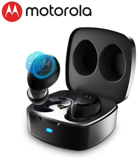 Auricolare stereo con bluetooth Mod. Vervebuds 100 nera - Clicca l'immagine per chiudere