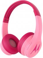 Cuffia stereo per bambini c/funzione BT Mod. Squads 300 rosa