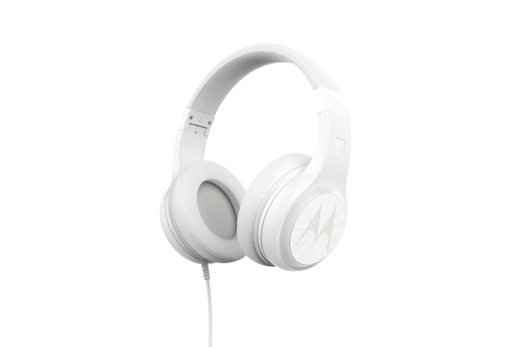 Cuffia stereo a filo Mod. Pulse 120 bianca - Clicca l'immagine per chiudere