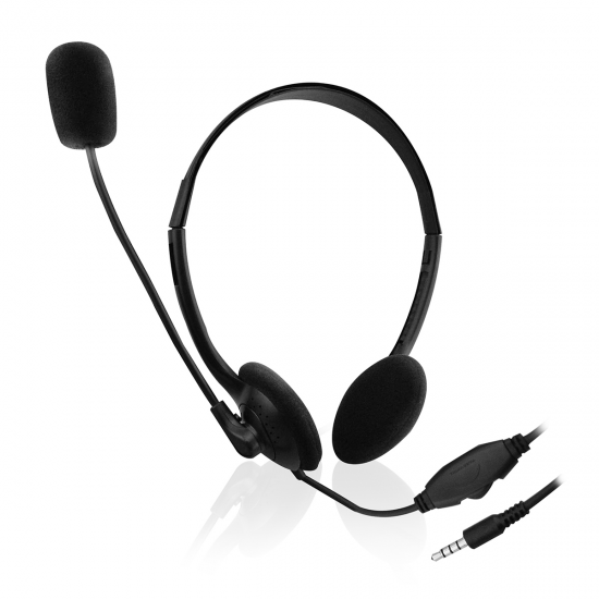CUFFIA MICROFONO CONTROL VOLUME 1 Jack 3,5mm - EW3567 - Clicca l'immagine per chiudere