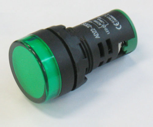 Segnalatore luminoso da pannello led 230v d.29mm rosso XY-LIL-2 - Clicca l'immagine per chiudere