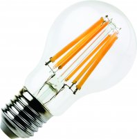 Lampadina LED FILOLAMP Goccia A60 8w - Luce Calda, MKC Light