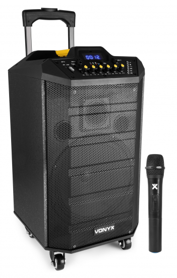 Sistema portatile 250W con BT/USB/SD/ UHF mod. VPS10 - Clicca l'immagine per chiudere
