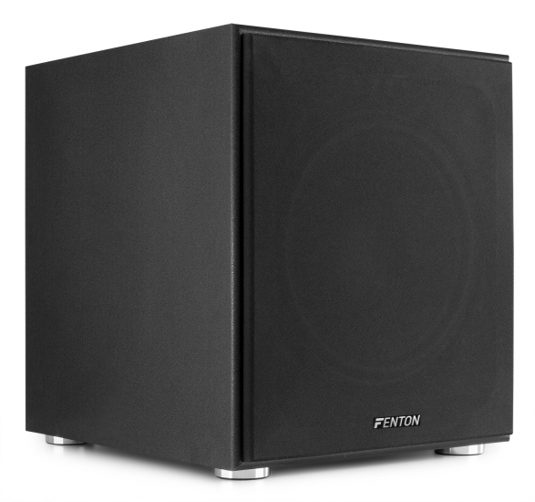 Subwoofer attivo da 12" classe D da 400W , colore nero, Mod. S - Clicca l'immagine per chiudere