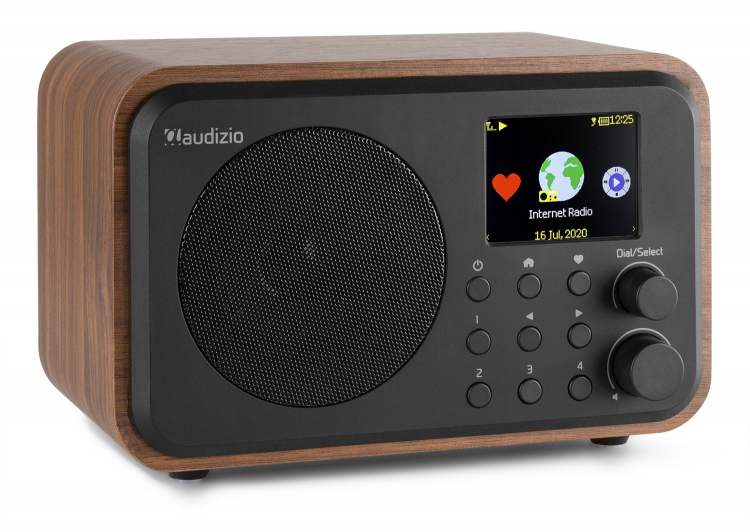 Venezia, WiFi Internet radio, batteria integrata, display a col - Clicca l'immagine per chiudere