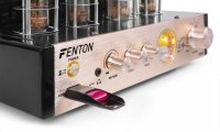 Amplificatore stereo ibrido valvolare con Bluetooth, USB/SD mp3