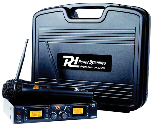 Sistema microfonico uhf wireless 2x 8-canali con 2 microfoni 17 - Clicca l'immagine per chiudere