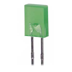 Led Rettangolare 2x5 Giallo LED/R/G-C - Clicca l'immagine per chiudere