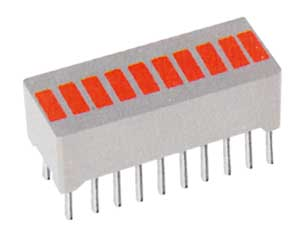Barra A Led 10 Segmenti Rosso LED/EBL-I - Clicca l'immagine per chiudere