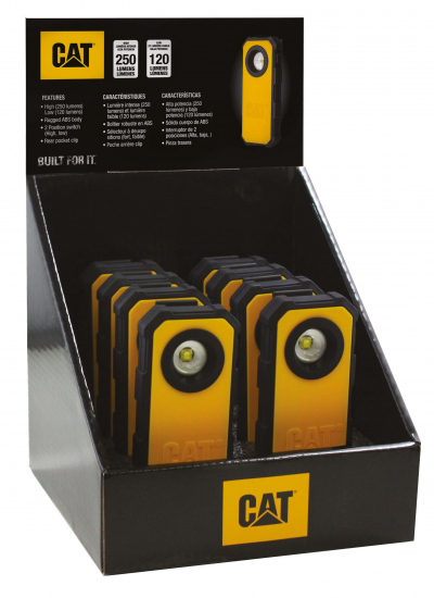 CAT CT51208 | Espositore torce tascabili in ABS 250 Lumen 8 pez - Clicca l'immagine per chiudere