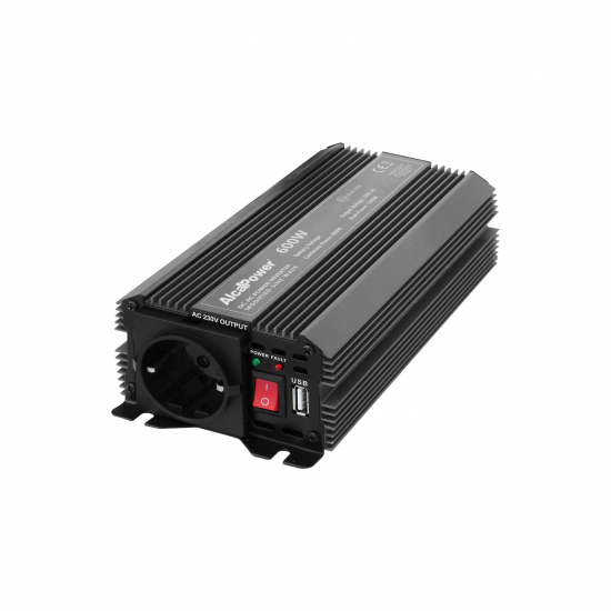 Inverter Soft Start 600W Input 12V DC Out 230V AC - Clicca l'immagine per chiudere