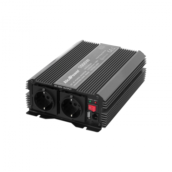 Inverter Soft Start 1000W Input 24V DC Out 230V AC - Clicca l'immagine per chiudere