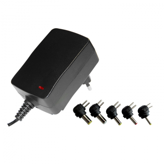 Alimentatore Switching 3-4.5-5-6-7.5-9-12 VDC 1A - Clicca l'immagine per chiudere