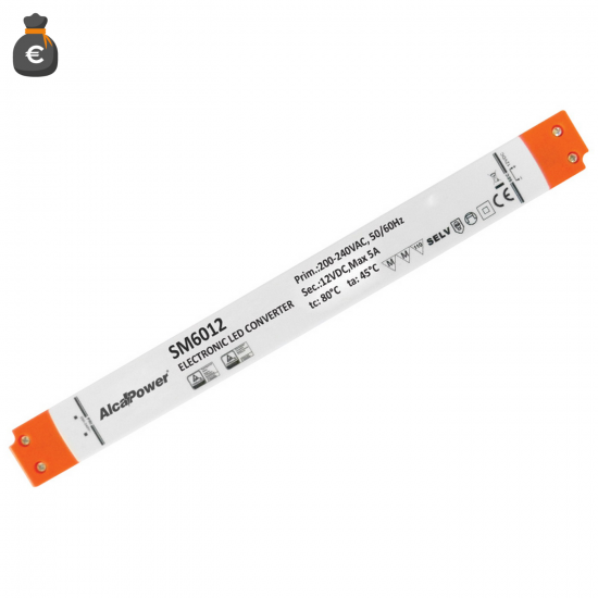 Alimentatore Switching 12V 60W 5A - Clicca l'immagine per chiudere