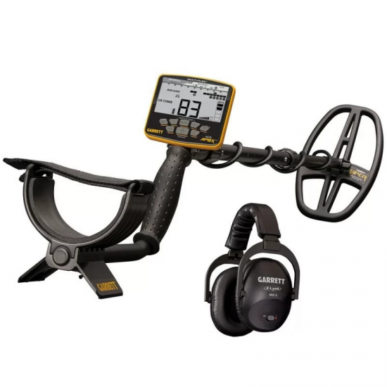 Apex wireless Garrett metal detector - Clicca l'immagine per chiudere