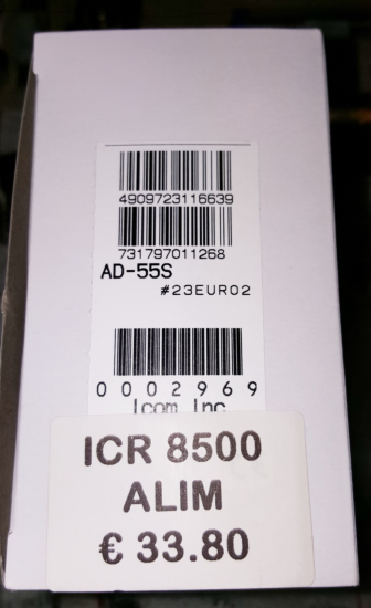 ICR8500 alimentatore - Clicca l'immagine per chiudere
