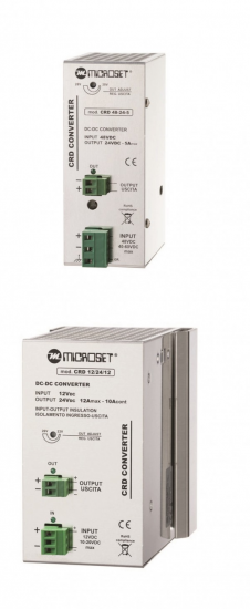 Microset CRD 24.24.14 IN 24V (20-30V) OUT 24V (23-26V) 10-14A - Clicca l'immagine per chiudere