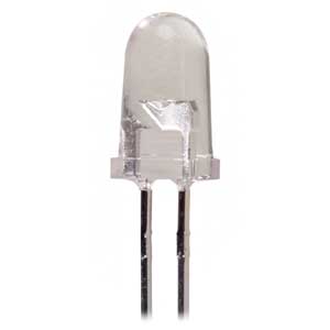 Led Water Clear Alta Lum. Ø 3mm Gial LED/AL/3G