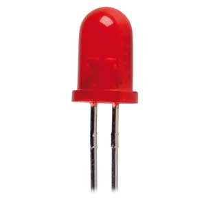 Led Cilindrico Ø 5 Rosso LED/5R-I